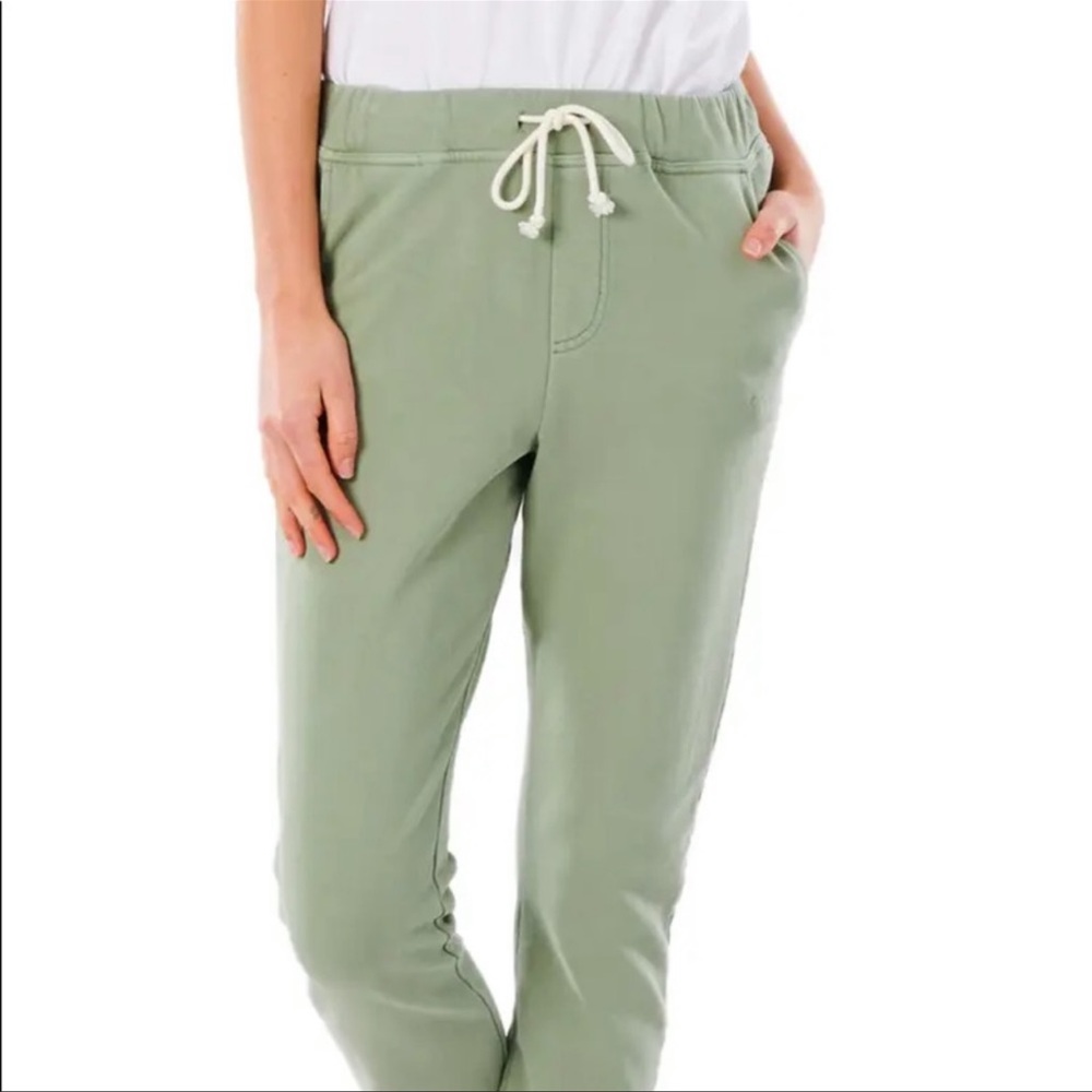 🔆RIP CURL🔆ORGANIC FLEECE JOGGERS SWEATPANTS - Picture 3 of 11